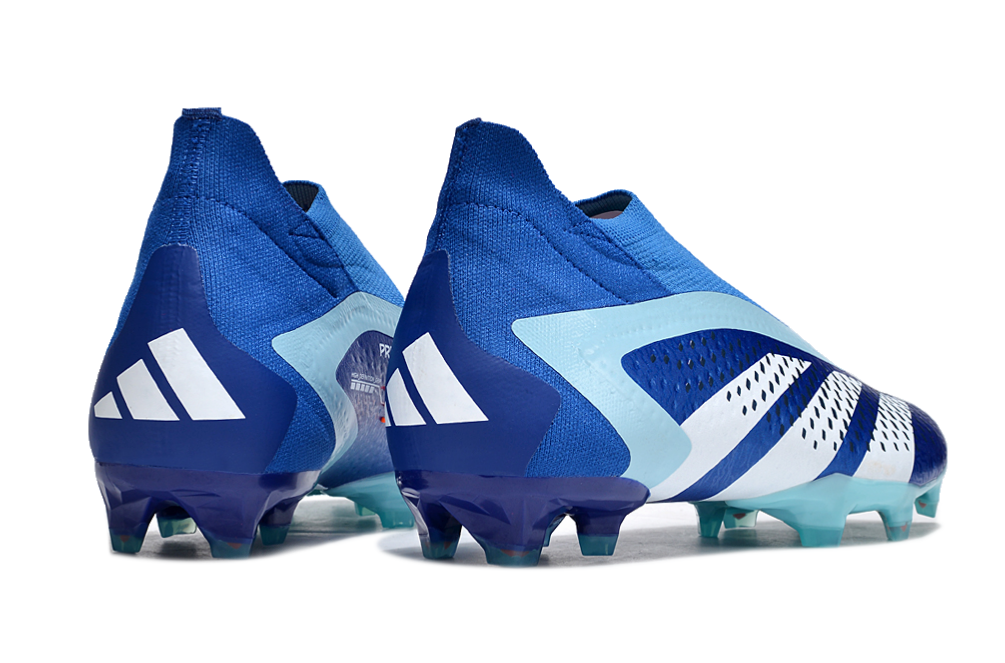 Adidas Predator Accuracy+ FG azul, celeste y blanco 3 Adidas Predator Accuracy+ FG azul, celeste y blanco