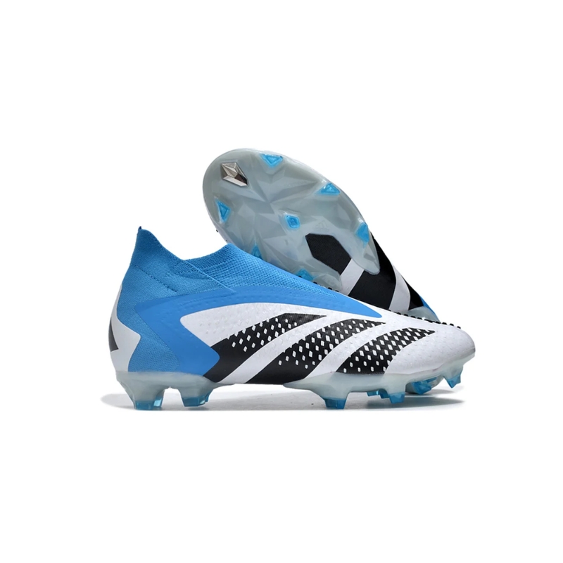 Adidas Predator Accuracy+ FG azul, negro y blanco