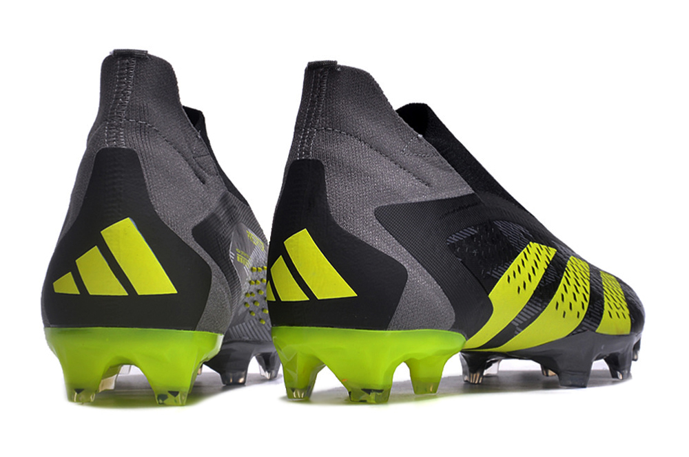 Adidas Predator Accuracy+ FG negro y verde 3 Adidas Predator Accuracy+ FG negro y verde