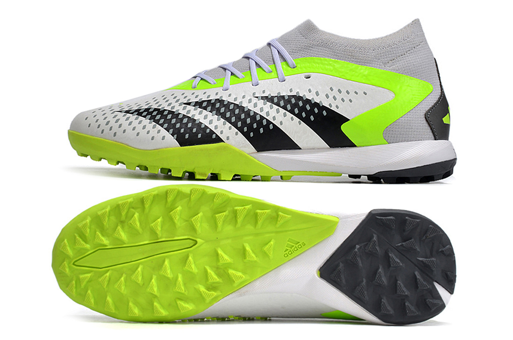 Adidas Predator Accuracy Adidas Predator Accuracy.1 IC gris, blanco, verde y negro