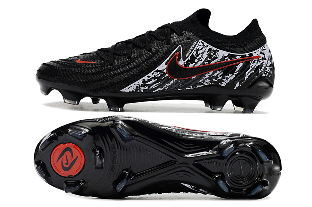 Nike Phantom Luna Elite NU FG- Negro y rojo