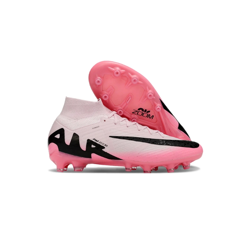 Nike Air Zoom Mercurial Superfly IX Elite AG rosa, negro y crema