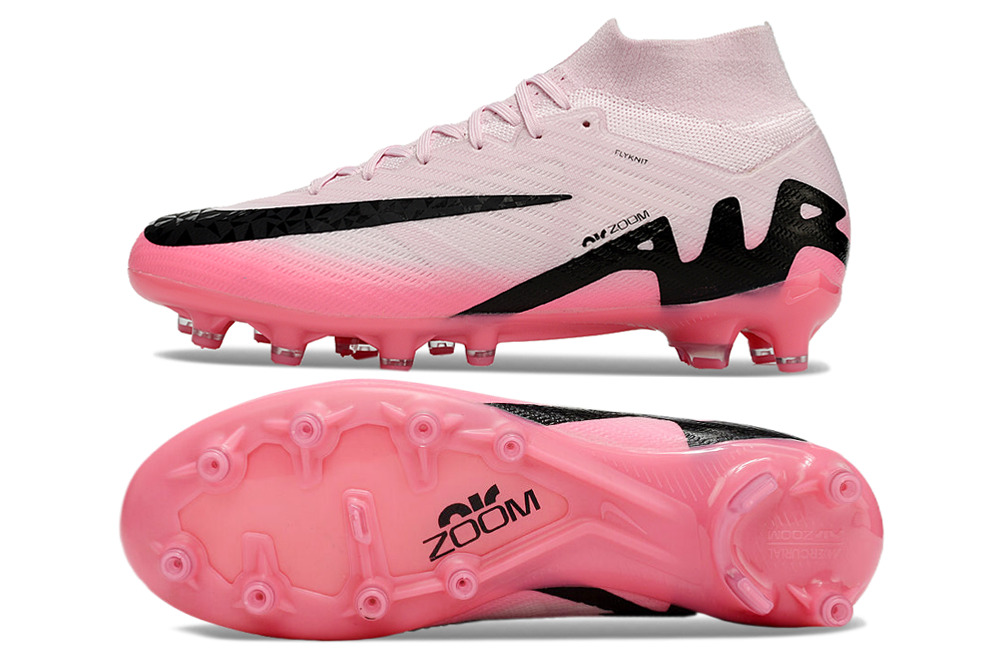 Nike Air Zoom Mercurial Superfly IX Elite AG rosa, negro y crema