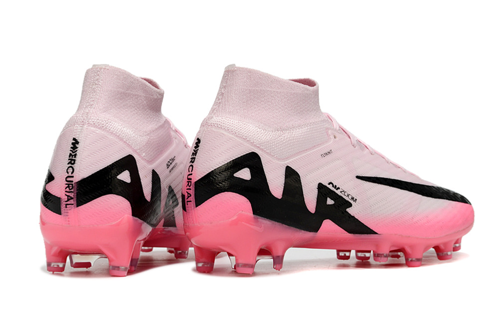 Nike Air Zoom Mercurial Superfly IX Elite AG rosa, negro y crema 3 Nike Air Zoom Mercurial Superfly IX Elite AG rosa, negro y crema