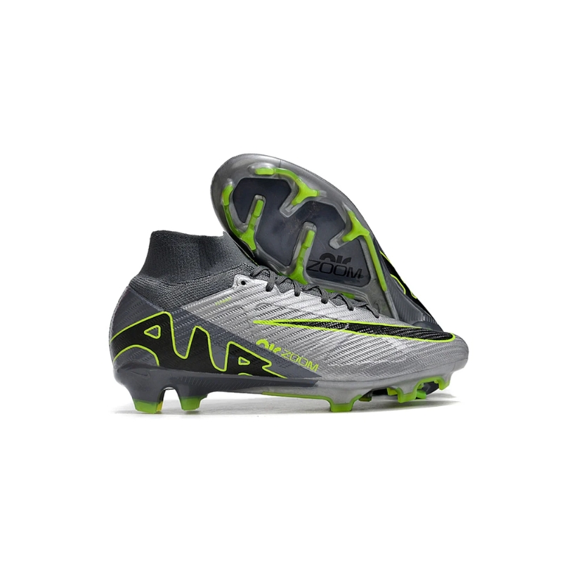 Nike Air Zoom Mercurial Superfly IX Elite FG color Gris Verdoso