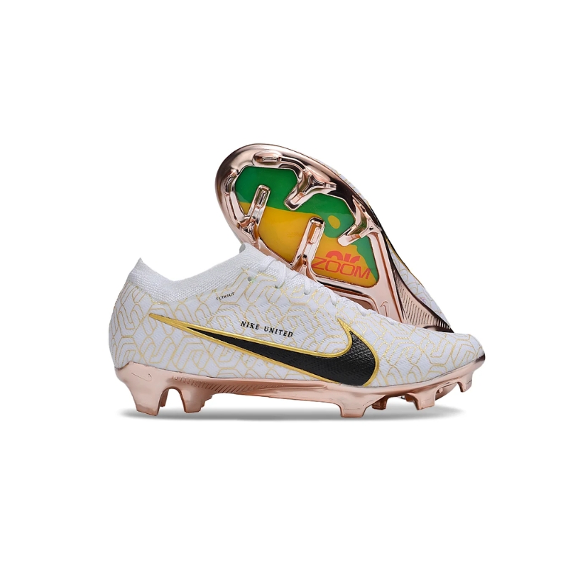 Nike Air Zoom Mercurial Vapor 15 Elite XXV FG Blanco Rosado