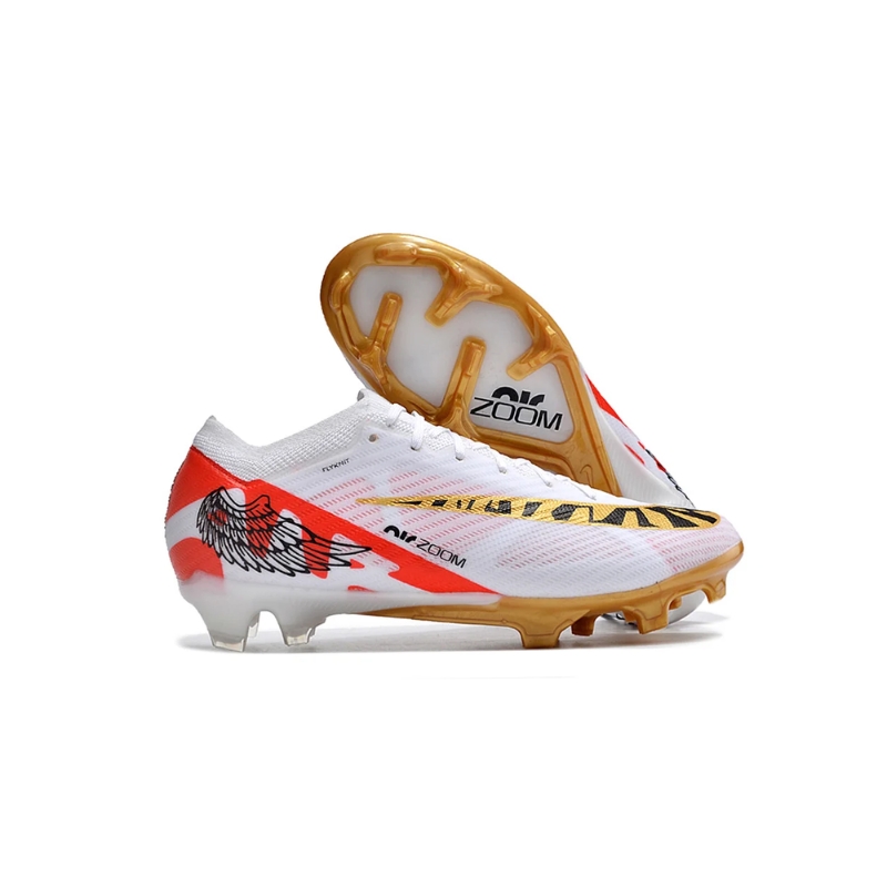 Nike Air Zoom Mercurial Vapor 15 Elite XXV FG en colores blanco, negro y rojo (aguila)