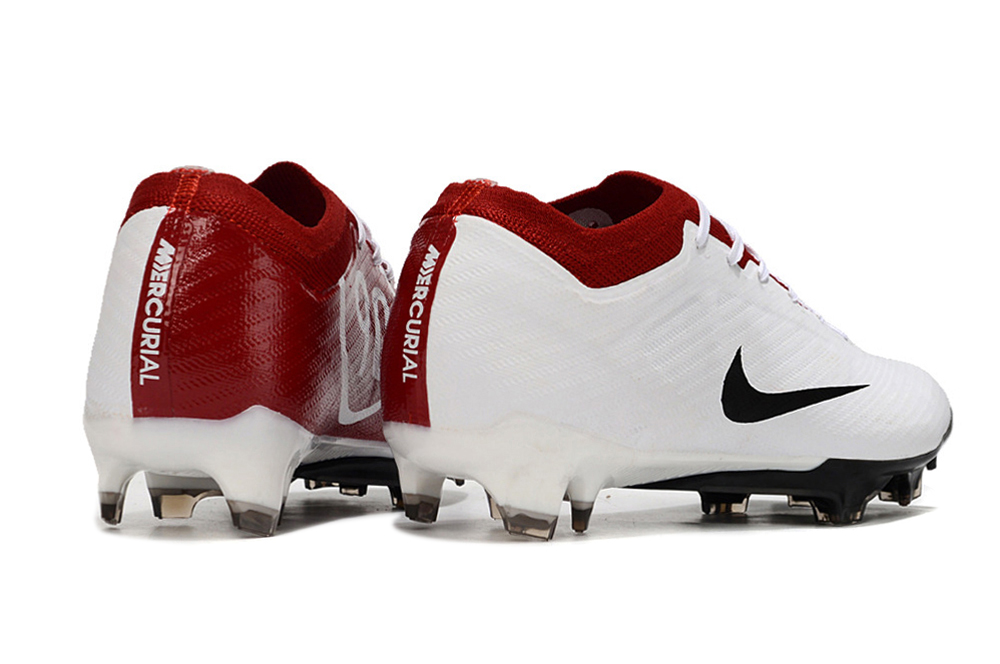 Nike Air Zoom Mercurial Vapor 15 Elite XXV T90 FG Blanco y Rojo 3 Nike Air Zoom Mercurial Vapor 15 Elite XXV T90 FG Blanco y Rojo