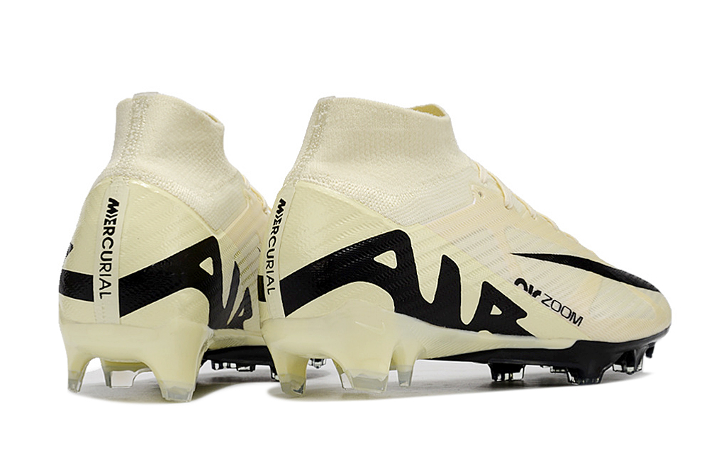Nike Zoom Superfly 9 Elite MR FG Blanco y Beige 3 Nike Zoom Superfly 9 Elite MR FG Blanco y Beige