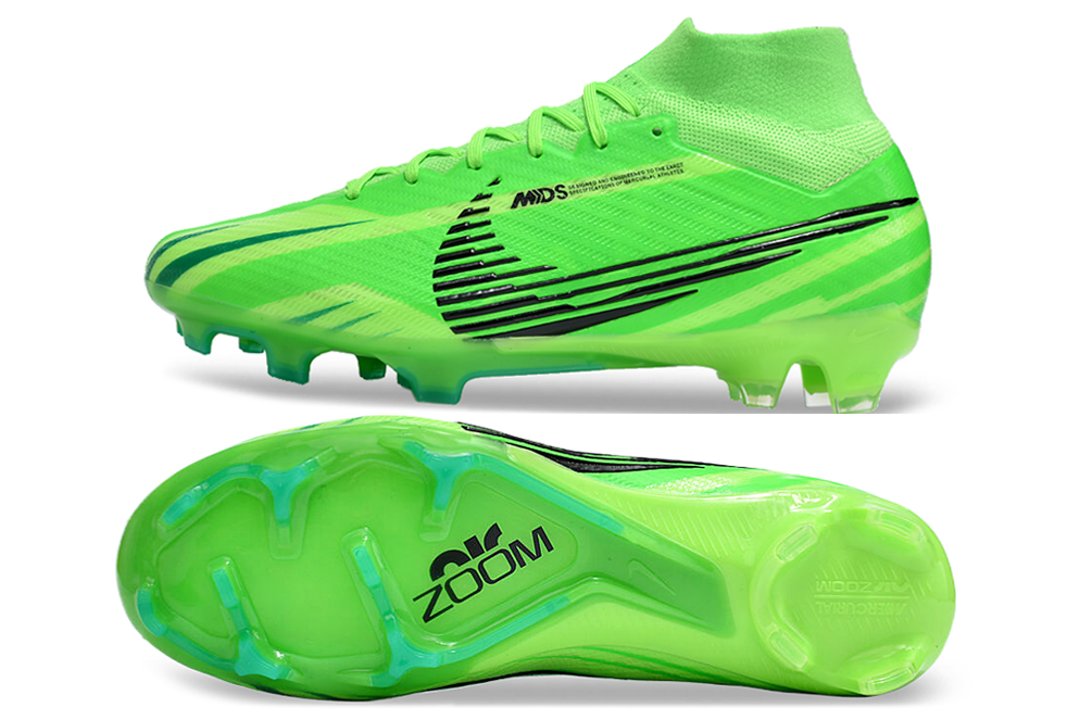 Nike Zoom Superfly 9 MDS Elite FG Color verde fluorescente